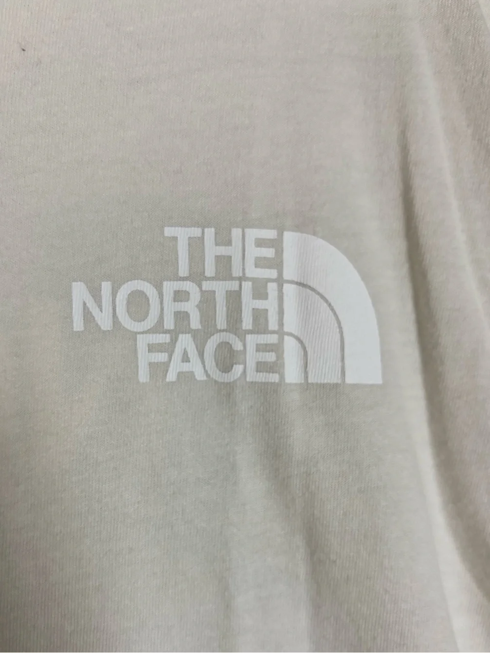 NWT The North Face Womens Throwback Short Sleeve Tee White Dune/White Size XL - Picture 10 of 16